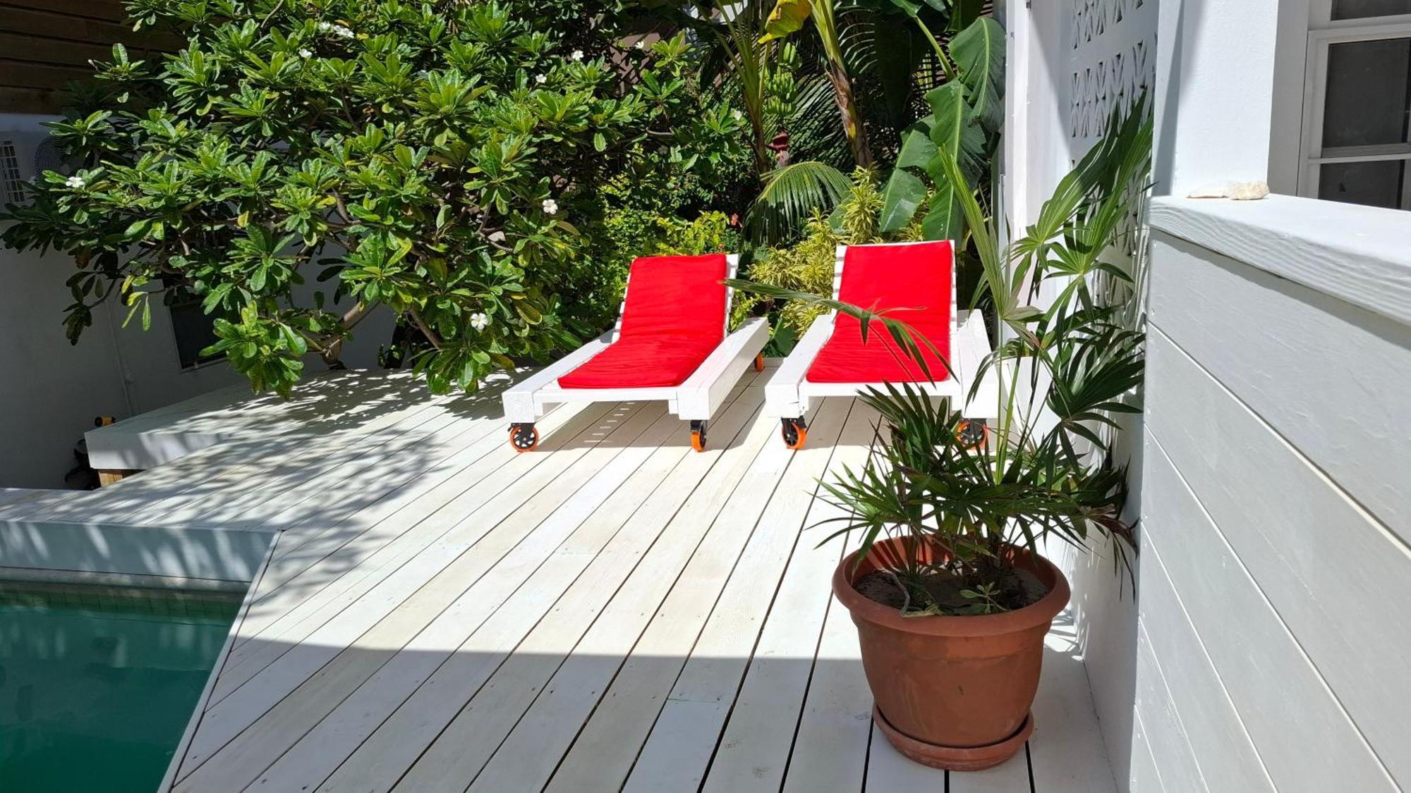 Amanda'S Place Casa Amancer - Sea View, Pool And Tropical Garden Caye Caulker Kültér fotó