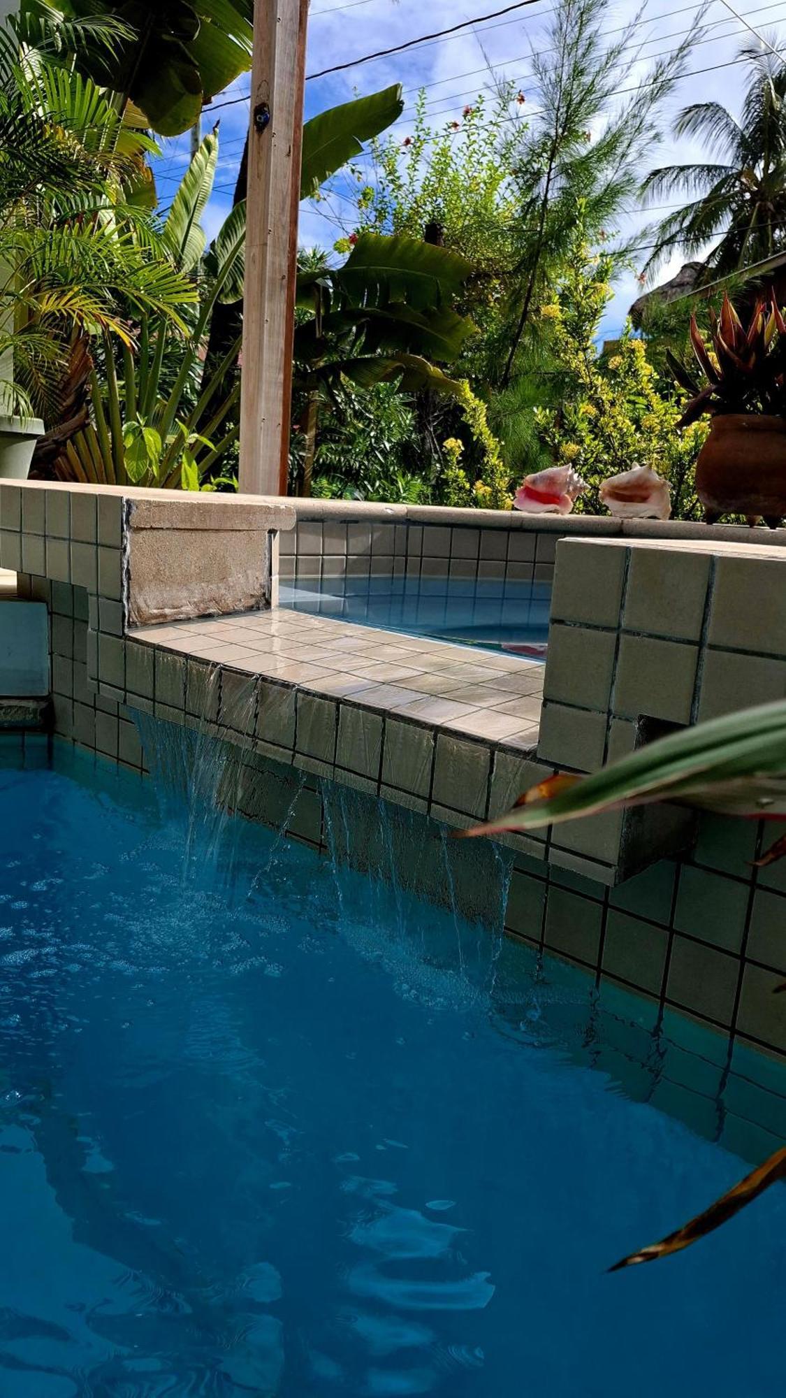Amanda'S Place Casa Amancer - Sea View, Pool And Tropical Garden Caye Caulker Kültér fotó