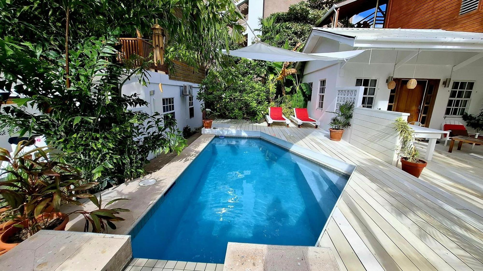 Amanda'S Place Casa Amancer - Sea View, Pool And Tropical Garden Caye Caulker Kültér fotó